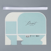 Переноска для цветов складная &laquo;Тиффани&raquo;, 17 &times; 13 &times; 7 см