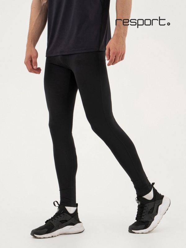 Тайтсы мужские Resport, р. 48, цвет чёрный, базовые Тайтсы мужские Resport, р. 48, цвет чёрный, базовые