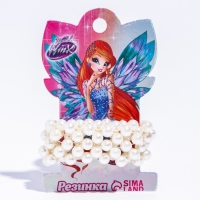 Резинка для волос жемчужна"Фея Блум", WINX Резинка для волос жемчужна"Фея Блум", WINX