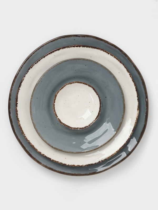 Тарелка  Magistro "Alpine Frost" 27см    27х3,5 цвет белый