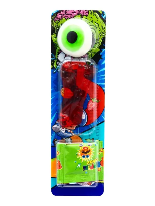 Жевательный мармелад &laquo;Язык с глазом&raquo;, взрывная карамель, 8 г