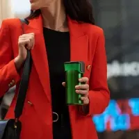 Термостакан Tralee, зеленый