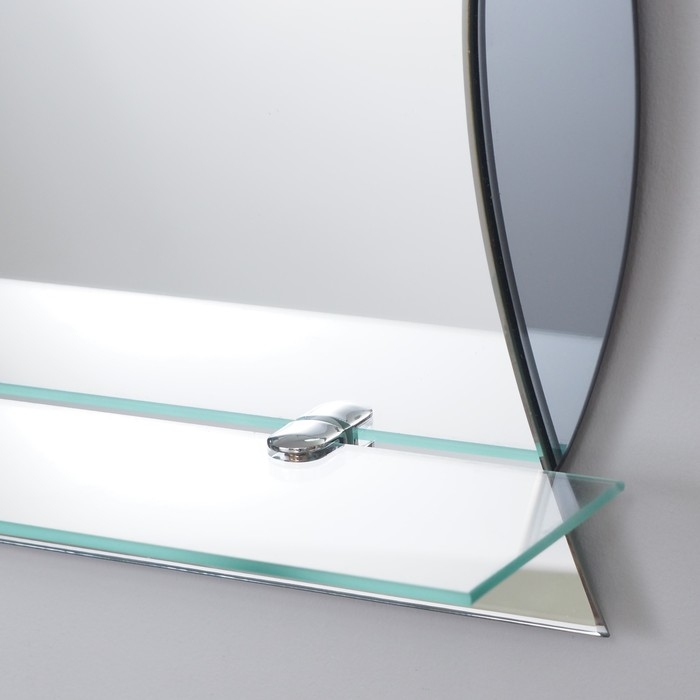 Зеркало &laquo;Элегия&raquo;, настенное, с полочкой, 51&times;63 см