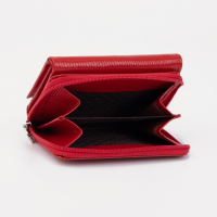 Кошелёк женский на кнопке, цвет красный Кошелёк женский на кнопке, цвет красный