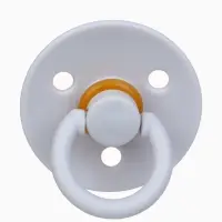 Набор классических пустышек, 2 шт., латекс, серо-синий/серый, в контейнере, от 0 мес., M&B   1088492