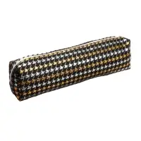 Пенал школьный на молнии Calligrata &laquo;Гусиные лапки&raquo;, 1 отделение, МИКС