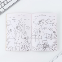 Подарочный набор анкета для девочек и ручка &laquo;Аниме&raquo;