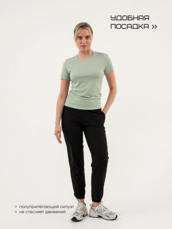 Брюки женские Resport, р. 48, цвет чёрный, спортивные