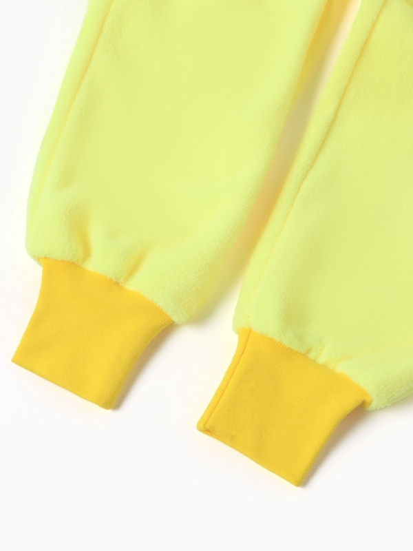 Комбинезон детский, цвет жёлтый неон, рост 80-86 см