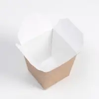 Коробочка для лапши &laquo;ВОК&raquo; сборная, крафтовая, 10 х 10 х 10,5 см