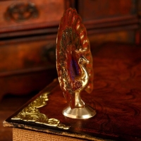 Сувенир "Павлин" латунь 9,5х4,5х9,5 см Сувенир "Павлин" латунь 9,5х4,5х9,5 см