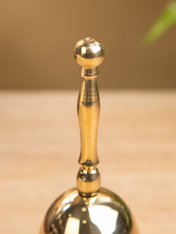 Колокольчик, латунь 8х8х14 см