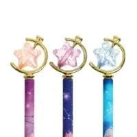 Ручка - прикол &laquo;Звезда&raquo; гелевая, МИКС (штрихкод на штуке)