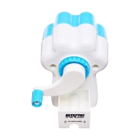 Точилка механическая с контейнером, Лапка синяя