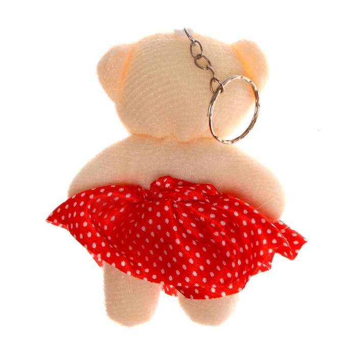 Подвеска &laquo;Мишка в юбочке с цветком&raquo;, цвета МИКС