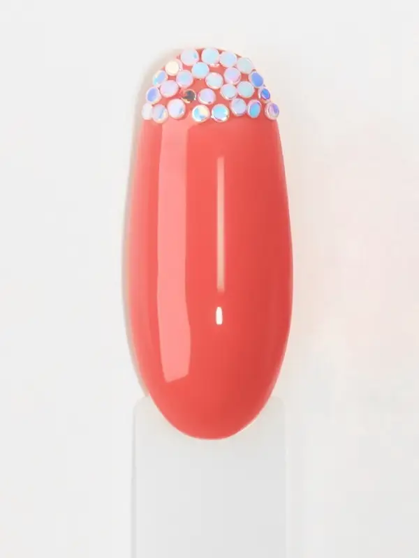 Стразы для декора, 1 мм, 12 ячеек, разноцветные