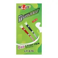 Ручка шариковая-прикол "Фонарик", МИКС