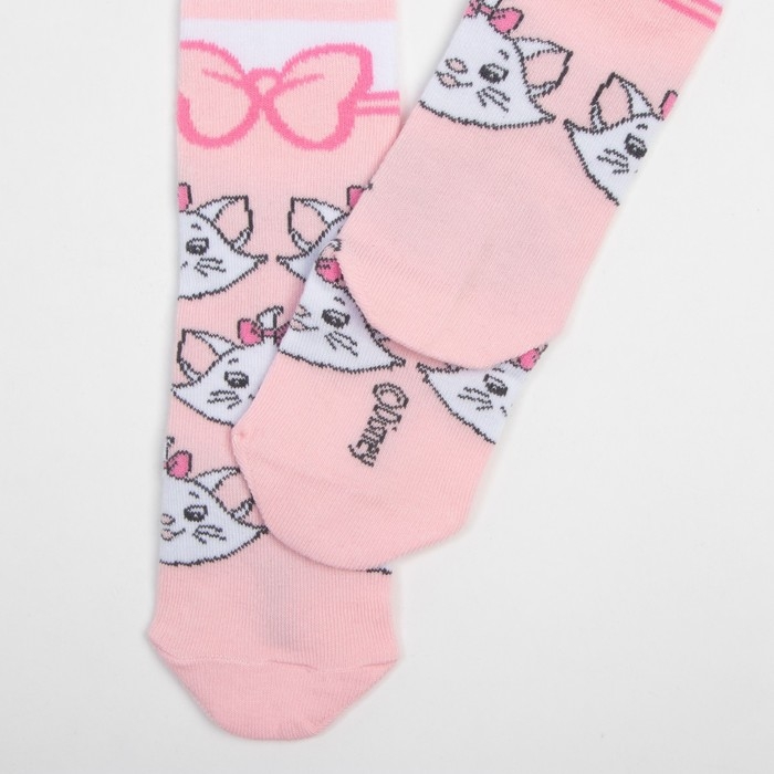 Колготки детские «Мари», Коты аристократы, рост 110-116 см, цвет белый/розовый Колготки детские «Мари», Коты аристократы, рост 110-116 см, цвет белый/розовый