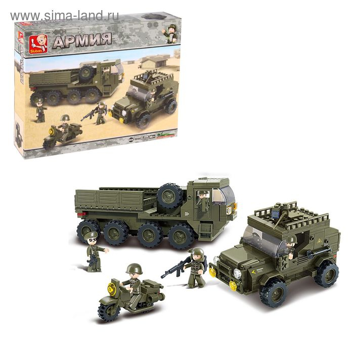 Конструктор &laquo;Штурмовой отряд&raquo;, 455 деталей