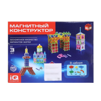 Конструктор магнитный &laquo;Необычные фигуры&raquo;, 108 деталей