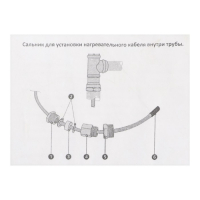 Сальник для ввода греющего кабеля в трубу AKS-3, 1/2"-3/4" Сальник для ввода греющего кабеля в трубу AKS-3, 1/2"-3/4"