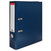 Папка&ndash;регистратор А4, 80 мм, ErichKrause "Business", с арочным механизмом, синяя