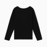 Лонгслив для девочки, цвет чёрный, рост 152 см Лонгслив для девочки, цвет чёрный, рост 152 см