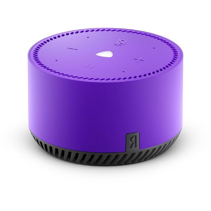 Умная колонка Умная колонка "Яндекс.Станция лайт" (YNDX-00025P), голосовой помощник Алиса, 5Вт, фиолетовая