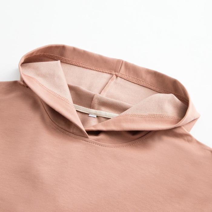 Костюм женский (худи, брюки) MINAKU: Casual Collection цвет бежевый, размер 48 Костюм женский (худи, брюки) MINAKU: Casual Collection цвет бежевый, размер 48