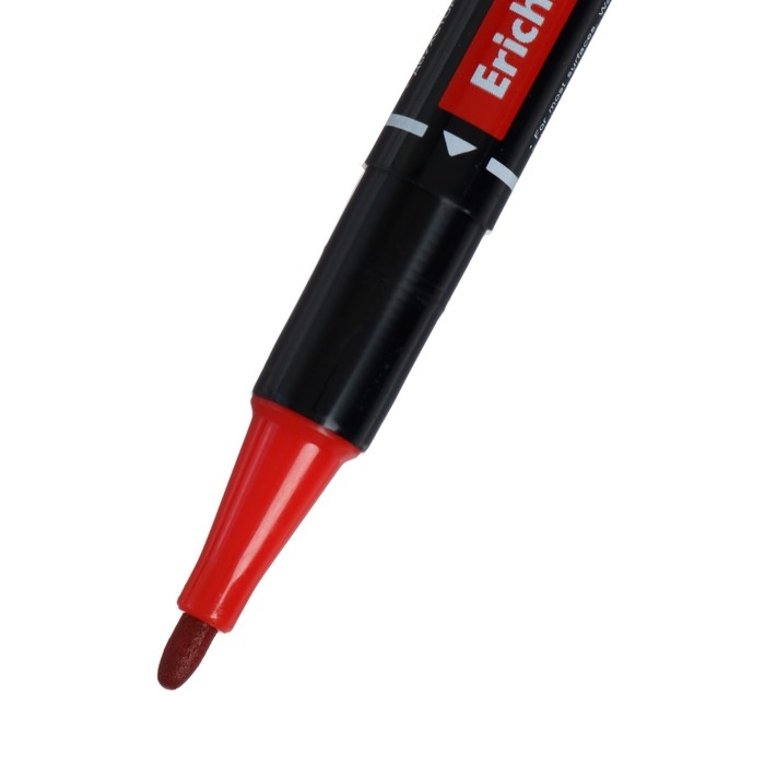 Маркер перманентный ErichKrause Double P-80, 0.45-1.65 мм, двусторонний, красный Маркер перманентный ErichKrause Double P-80, 0.45-1.65 мм, двусторонний, красный