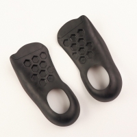 Полустельки для обуви, S р-р, 15 × 6 см, пара, цвет чёрный Полустельки для обуви, S р-р, 15 × 6 см, пара, цвет чёрный