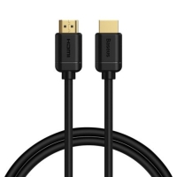 Кабель видео Baseus, HDMI(m)-HDMI(m), High Definition Series, 4KHDMI - 4KHDMI, 1 м, черный Кабель видео Baseus, HDMI(m)-HDMI(m), High Definition Series, 4KHDMI - 4KHDMI, 1 м, черный