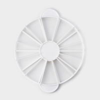 Делитель для торта пластиковый Доляна, 10/12 частей, 26,5 см, цвет МИКС Делитель для торта пластиковый Доляна, 10/12 частей, 26,5 см, цвет МИКС