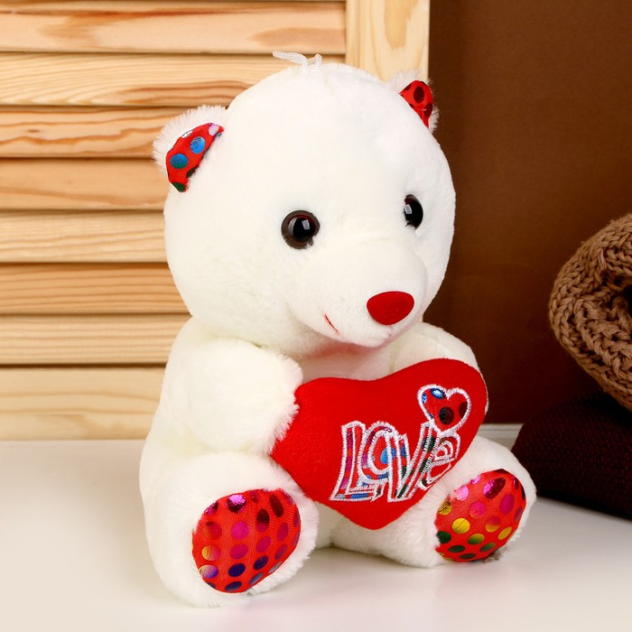 Мягкая игрушка &laquo;Медведь с сердцем&raquo;