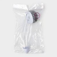 Губка для посуды Доляна, с ручкой дозатором, 21,5&times;6,5&times;6 см