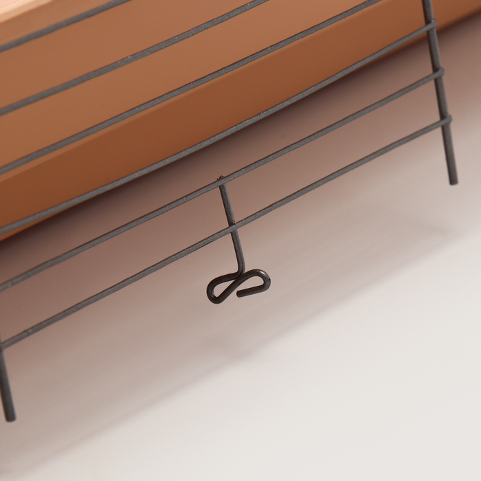 Клетка для птиц Клетка для птиц "Пижон" №104-Б, разборная, 2 секции, 58 х 40 х 88см, бежевая