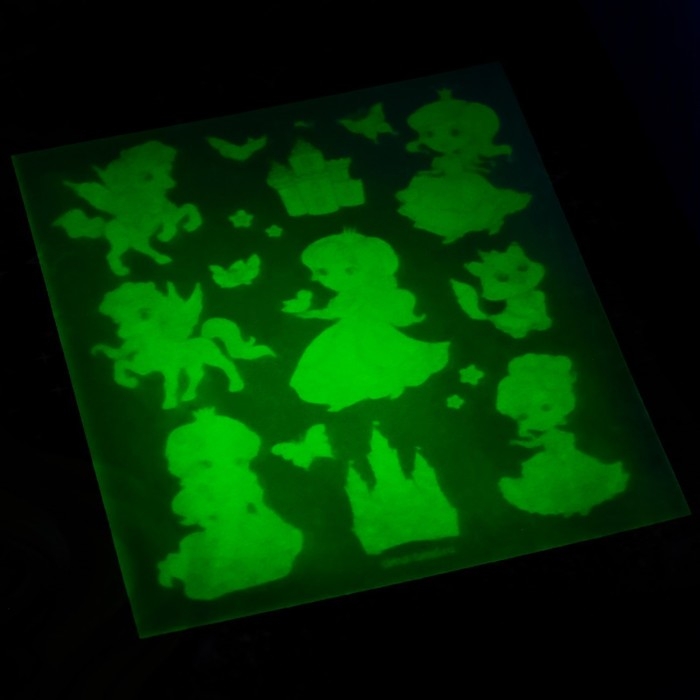 Набор для рисования светом &laquo;Чудесные принцессы&raquo;, ручка с фонариком и невидимыми чернилами