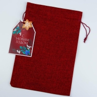 Мешок подарочный &laquo;С Новым годом!&raquo;, 20 х 30 см +/- 1.5 см, Новый год