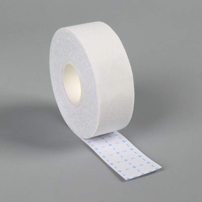 Кинезио-тейп, 2,5 см &times; 5 м, цвет белый