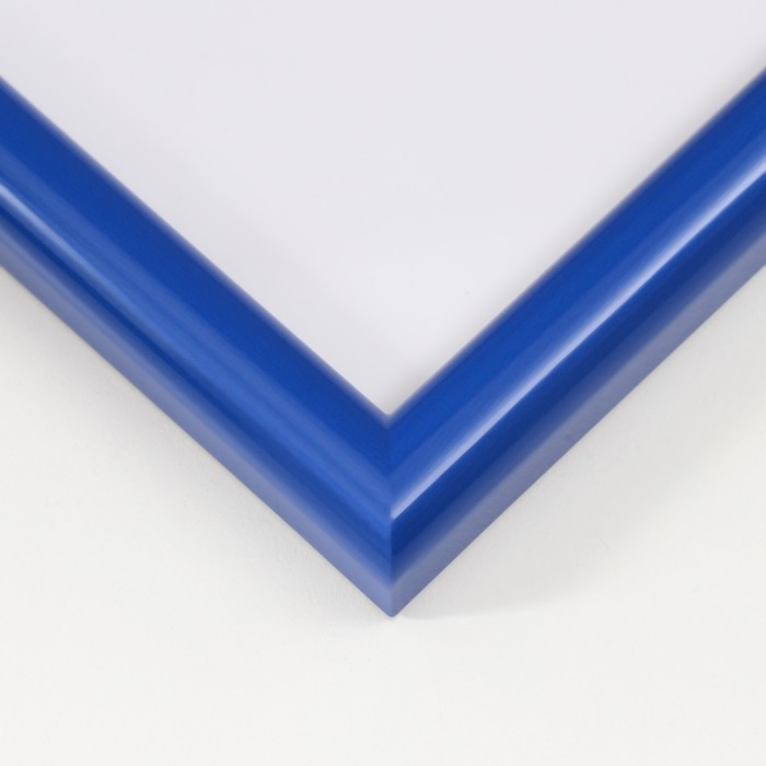 Фоторамка пластик Gallery 21х29,7 см, (A4) синий (пластиковый экран)