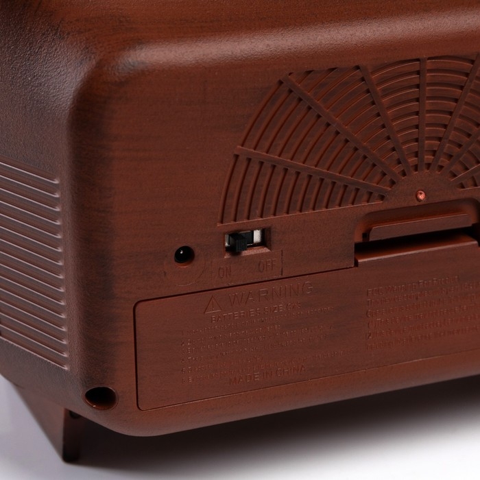 Фигура светодиодная &laquo;Новогодний огонек&raquo;, 21х12.1х17.1 см, музыка, батарейки ААх3 (не в комплекте), USB, свечение мульти