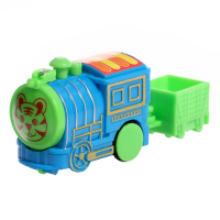 Железная дорога &laquo;Забавное путешествие&raquo;, 2 паровоза, работает от батареек