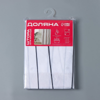 Штора для ванны Доляна &laquo;Моно&raquo;, 180&times;180 см