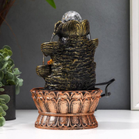 Фонтан настольный от сети, подсветка "Старец" 22,5х15х15 см Фонтан настольный от сети, подсветка "Старец" 22,5х15х15 см