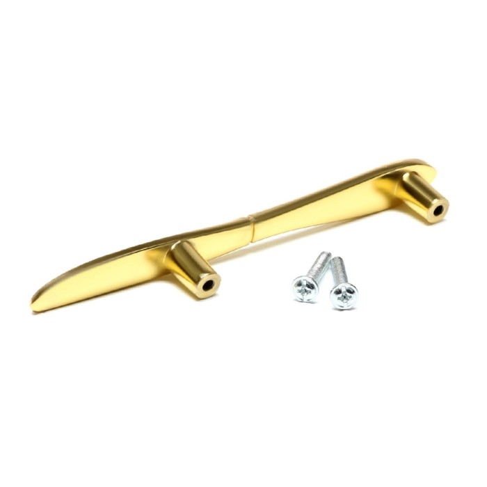 Ручка-скоба "Нож" CAPPIO RSC002, м/о 76 мм, цвет золото