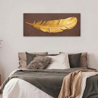 Картина &laquo;Перо&raquo;, 100 х 40 см