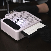 Аппарат для маникюра и педикюра Windigo LMH-04, 80 Вт, 35000 об/мин, лампа, ручка, белый