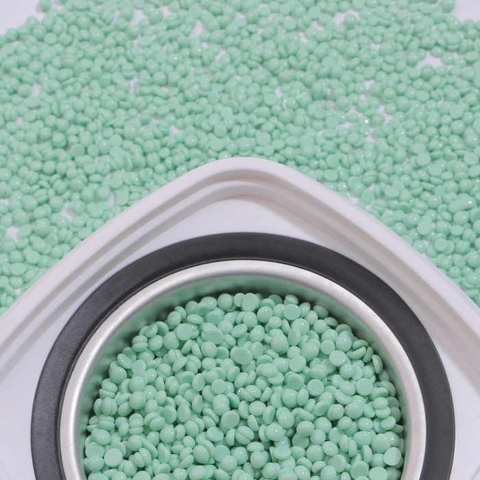 Воск для депиляции, плёночный, в гранулах, 300 гр, цвет зелёный Воск для депиляции, плёночный, в гранулах, 300 гр, цвет зелёный