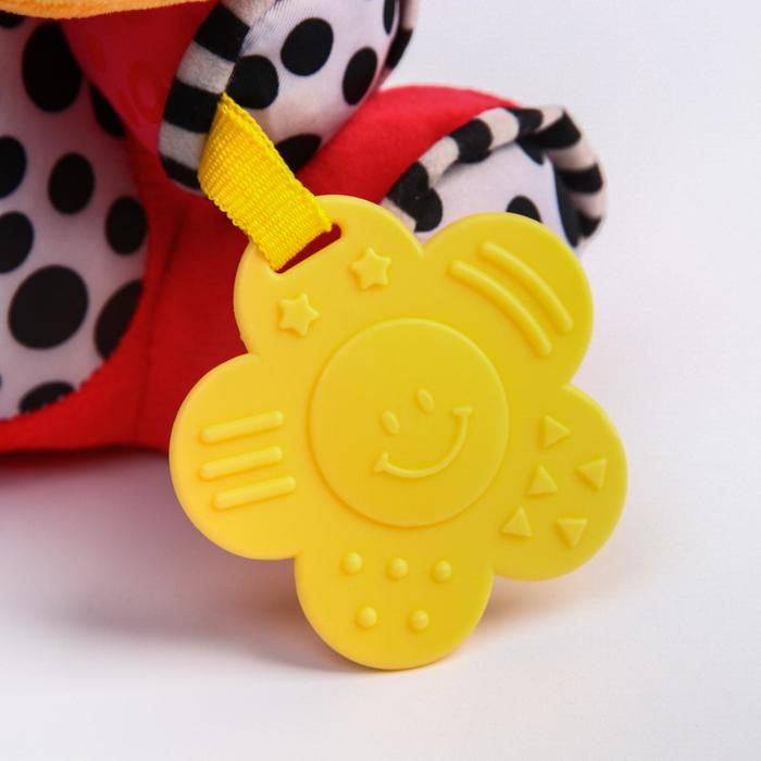 Подвеска мягкая &laquo;Слоник Бибо&raquo;, погремушка, прорезыватель, на кроватку, коляску, Крошка Я