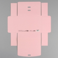 Коробка подарочная складная, упаковка, &laquo;Розовая&raquo;, 16,5 х 12,5 х 5 см, БЕЗ ЛЕНТЫ